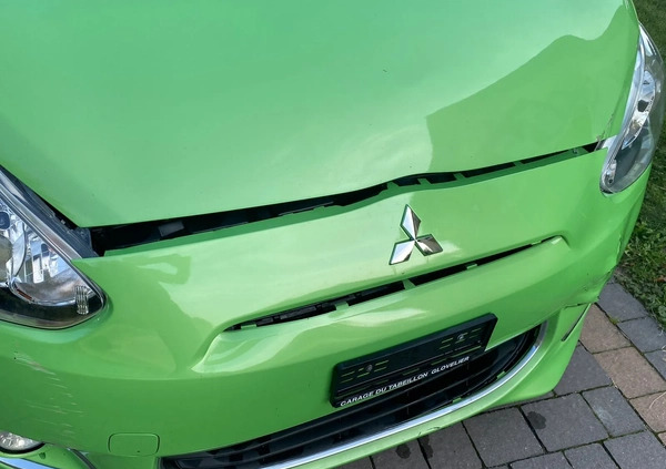 Mitsubishi Space Star cena 6500 przebieg: 192449, rok produkcji 2013 z Ustrzyki Dolne małe 137